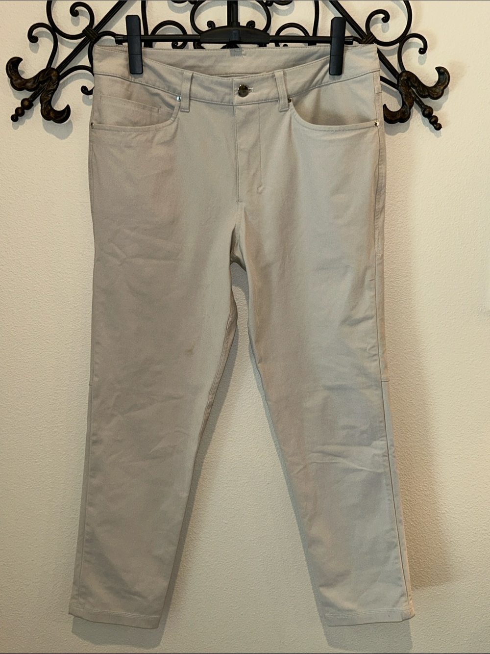 LULULEMON MENS ABC CLASSIC FIT 5 POCKET PANTS SIZE 31